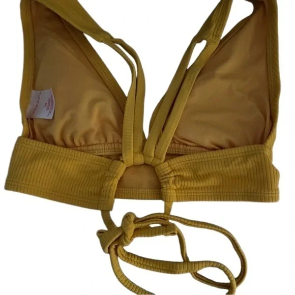 Yellow Strappy Bikini Xhilaration XS - Picture 8 of 10